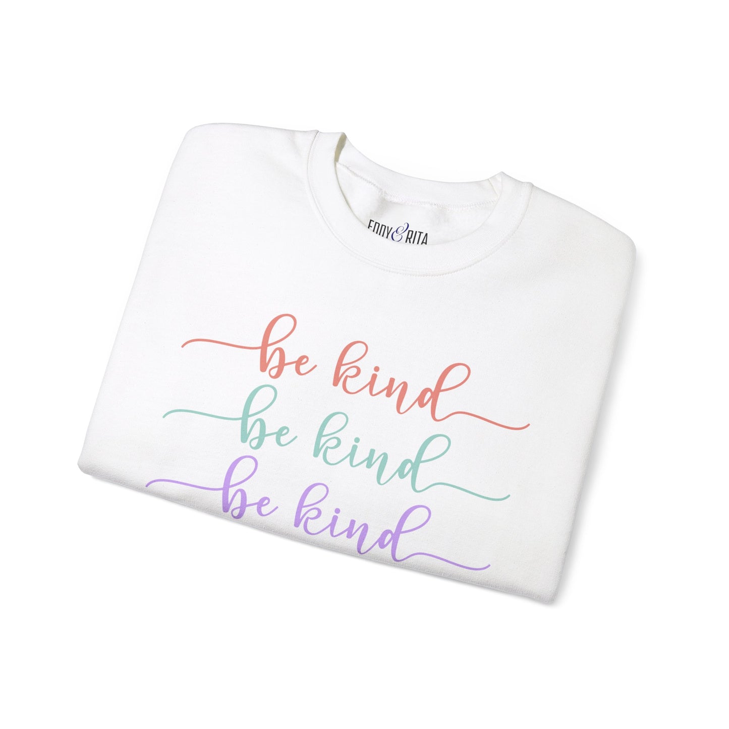Be Kind: Women's Comfort Sweatshirt for Positive Vibes and Stylish Warmth