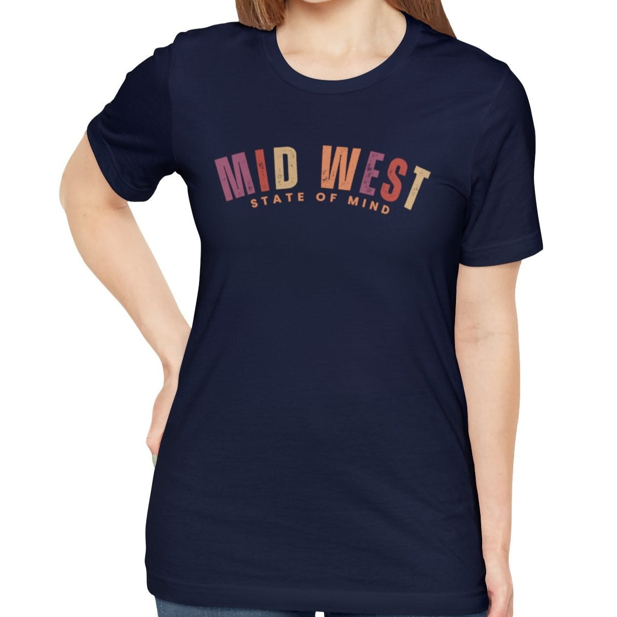 Midwest Women's Bella Canvas T-Shirt - Eddy and Rita