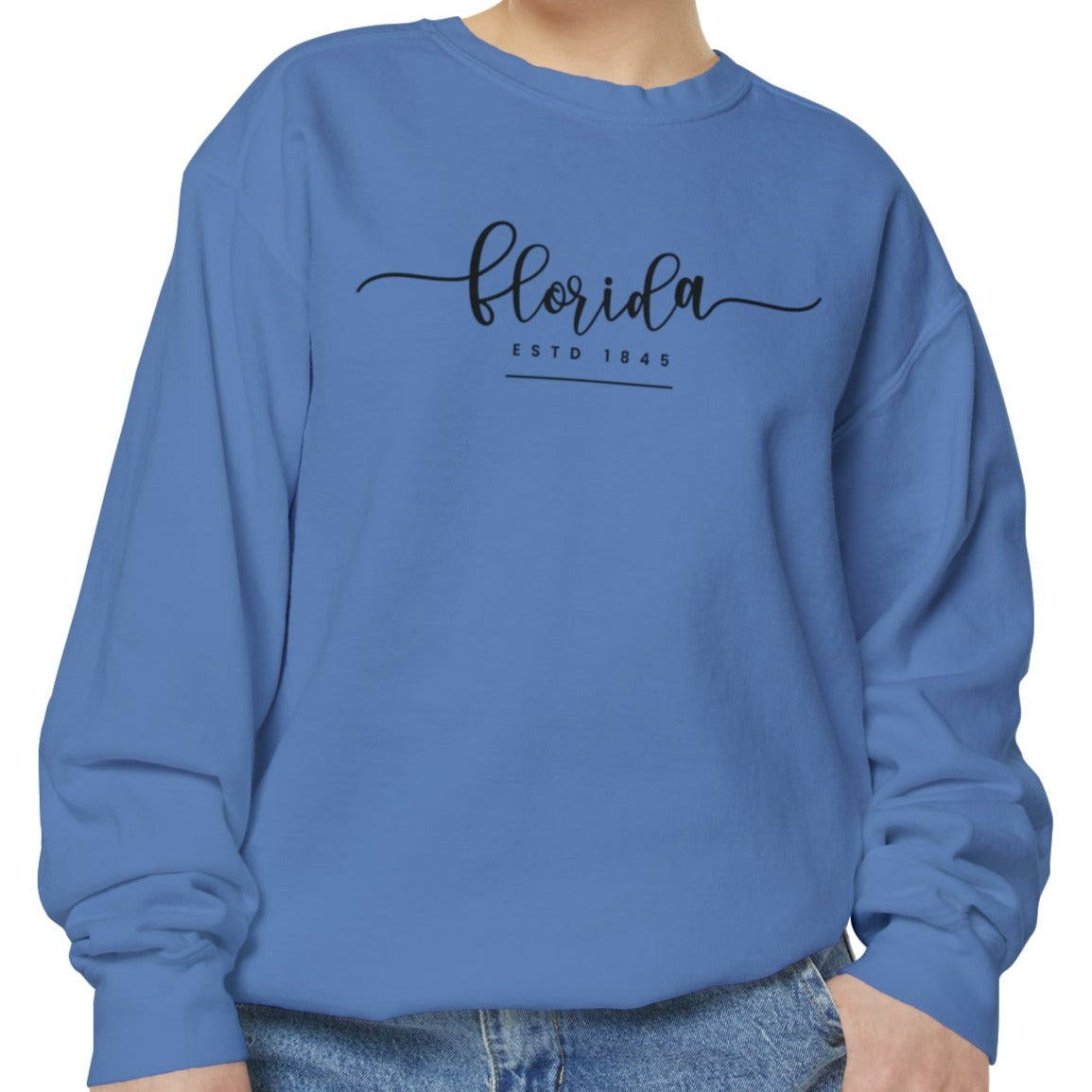 Comfort Colors Women's Sweatshirt - Florida Sunshine Pullover