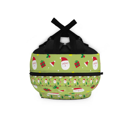 Christmas Backpack – Bright Santa Design | Fun and Festive Holiday Bag for All Your Essentials