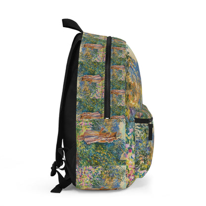 Impressionist Garden Women's Backpack - Eddy and Rita