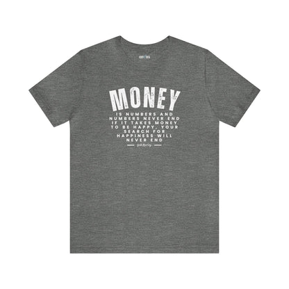 Money is Numbers Women's Bella Canvas T-Shirt - Eddy and RitaMoney is Numbers Women's Bella Canvas T-Shirt - Eddy and Rita