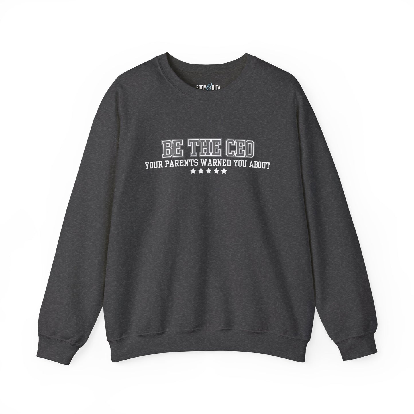 CEO Style Unleashed: Men's Empowerment Sweatshirt - Own Your Narrative with Confident Comfort