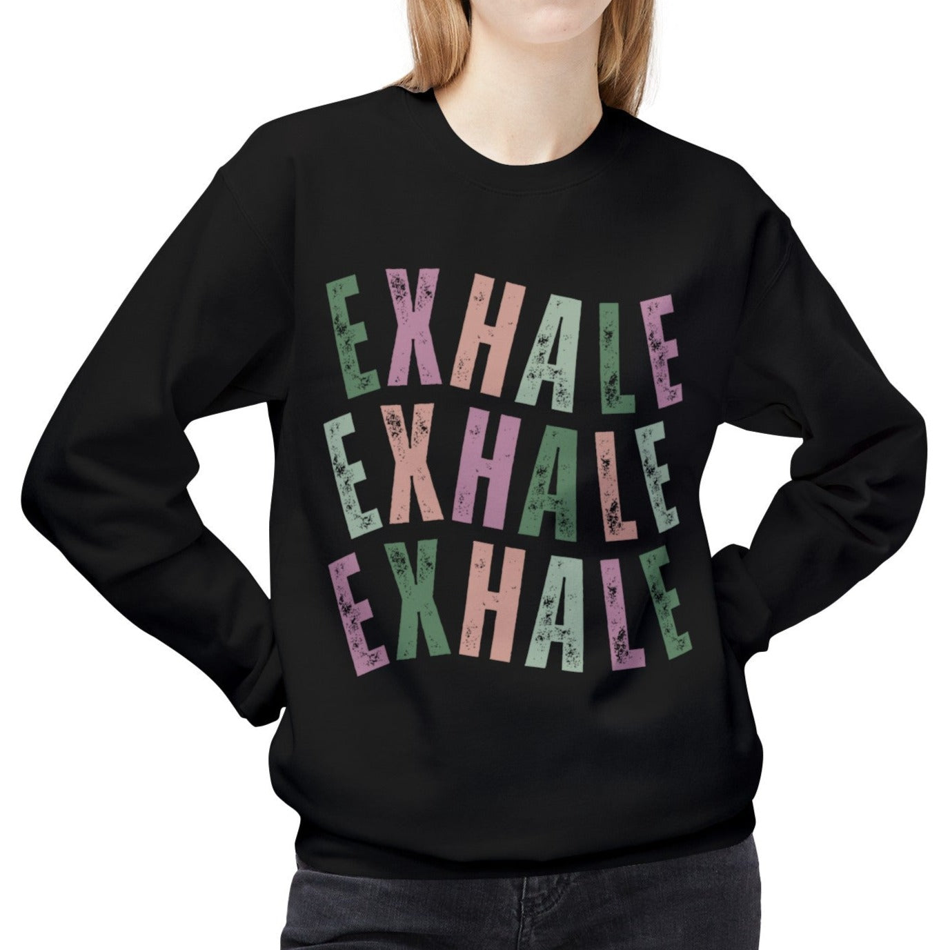 Exhale Comfort Women's Midweight Sweatshirt - Eddy and Rita