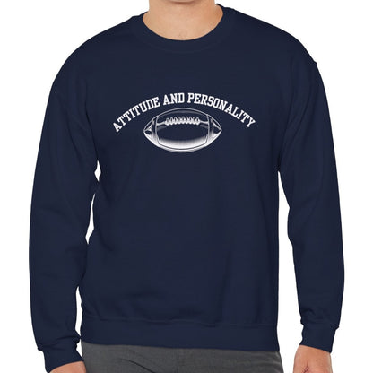 Attitude and Personality Men's Sweatshirt: Define Your Style with Confident Comfort - Eddy and Rita