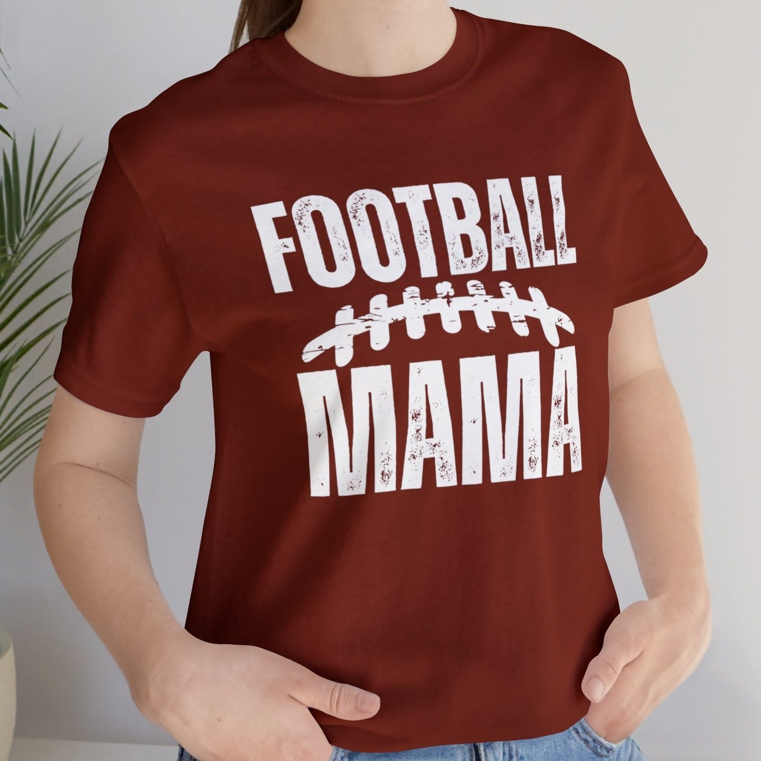 Football Mama Women's Bella Canvas T-shirt - Eddy and Rita