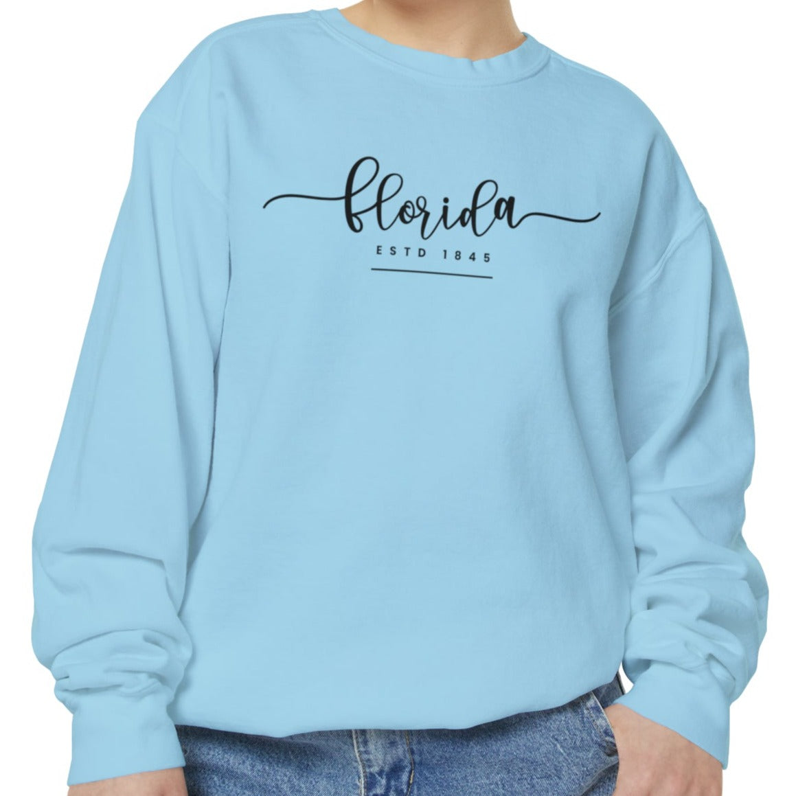 Comfort Colors Women's Sweatshirt - Florida Sunshine Pullover