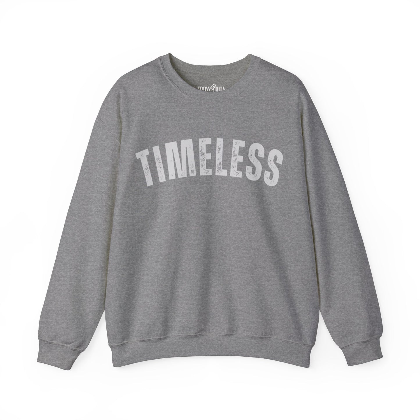 Women's Heavy Sweatshirt - "Timeless" Graphic Pullover