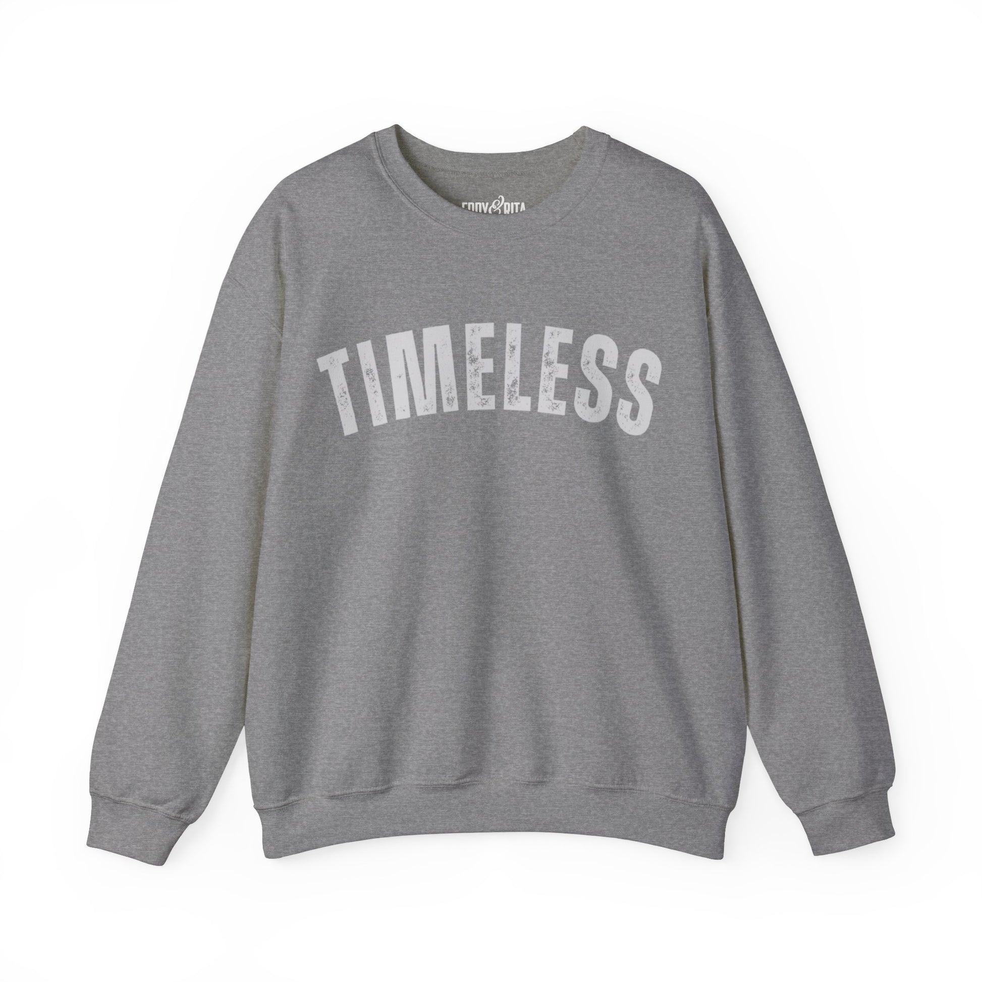 Women's Heavy Sweatshirt - "Timeless" Graphic Pullover