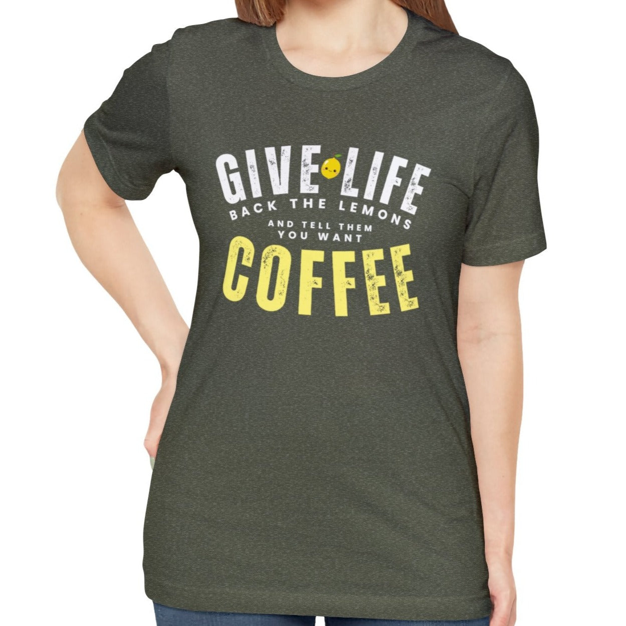 Give Life Back the Lemons Women's Bella Canvas T-Shirt - Eddy and Rita