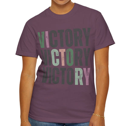 Victorious Vibes Women's Comfort Colors T-Shirt - Eddy and Rita