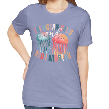 Ocean Calling Jellyfish Women's Bella Canvas Tee - Eddy and Rita