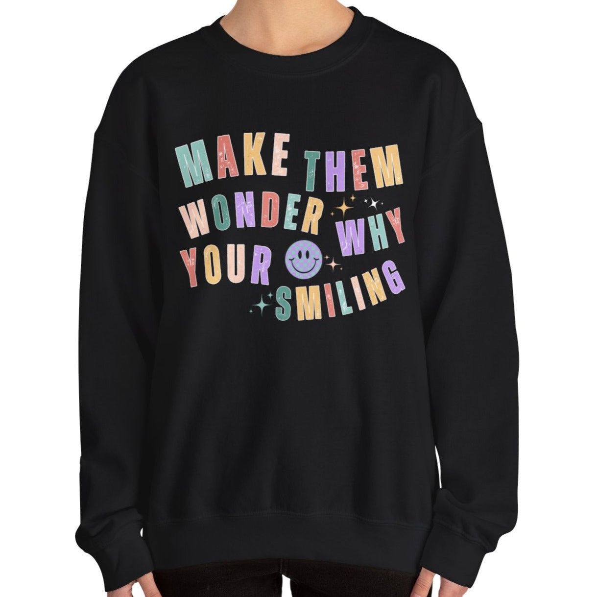 Make Them Wonder: Women's Empowerment Sweatshirt for Intriguing Style - Eddy and Rita