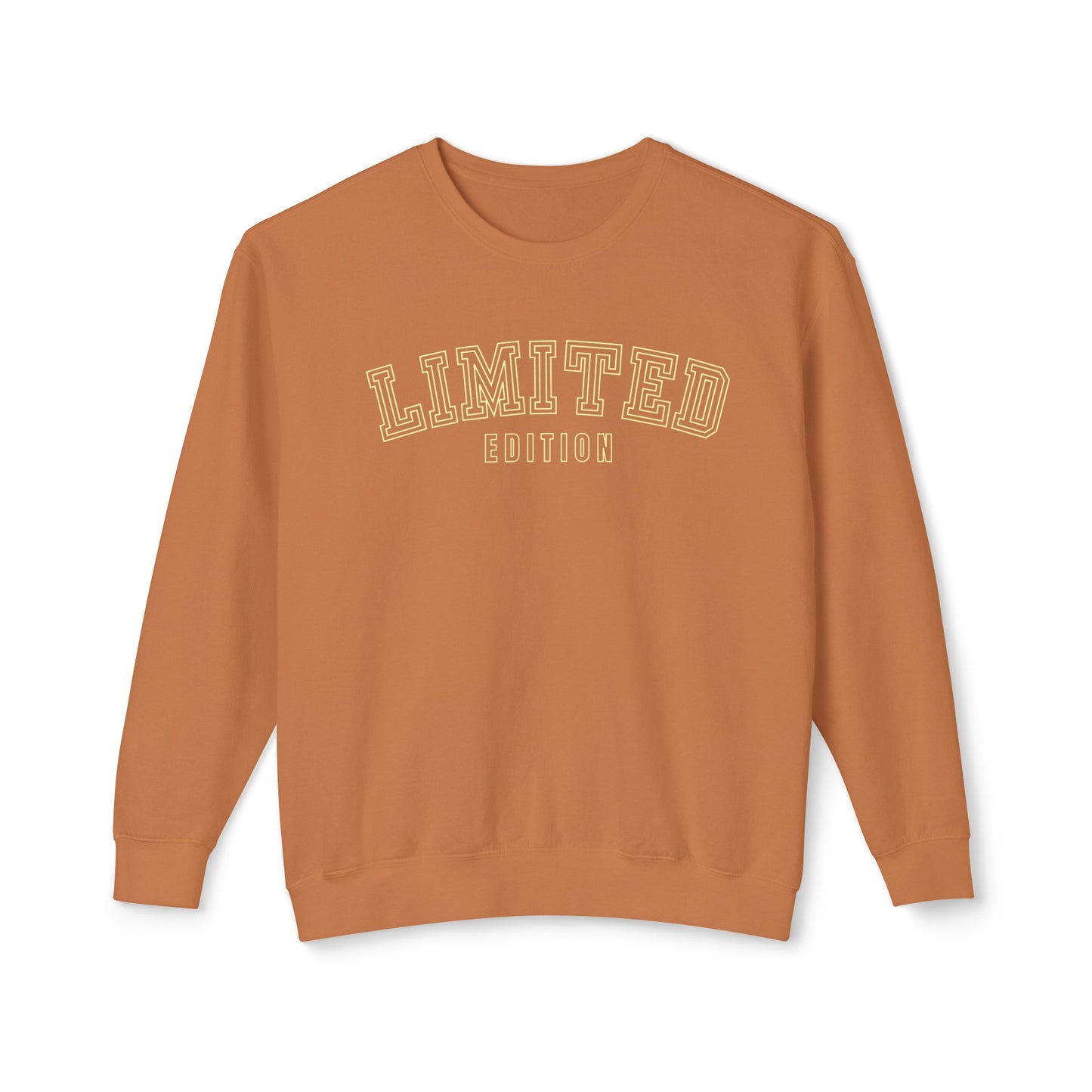 Eddy and Rita Women's Comfort Colors Lightweight Sweatshirt - "Limited Edition" Exclusive Graphic Pullover