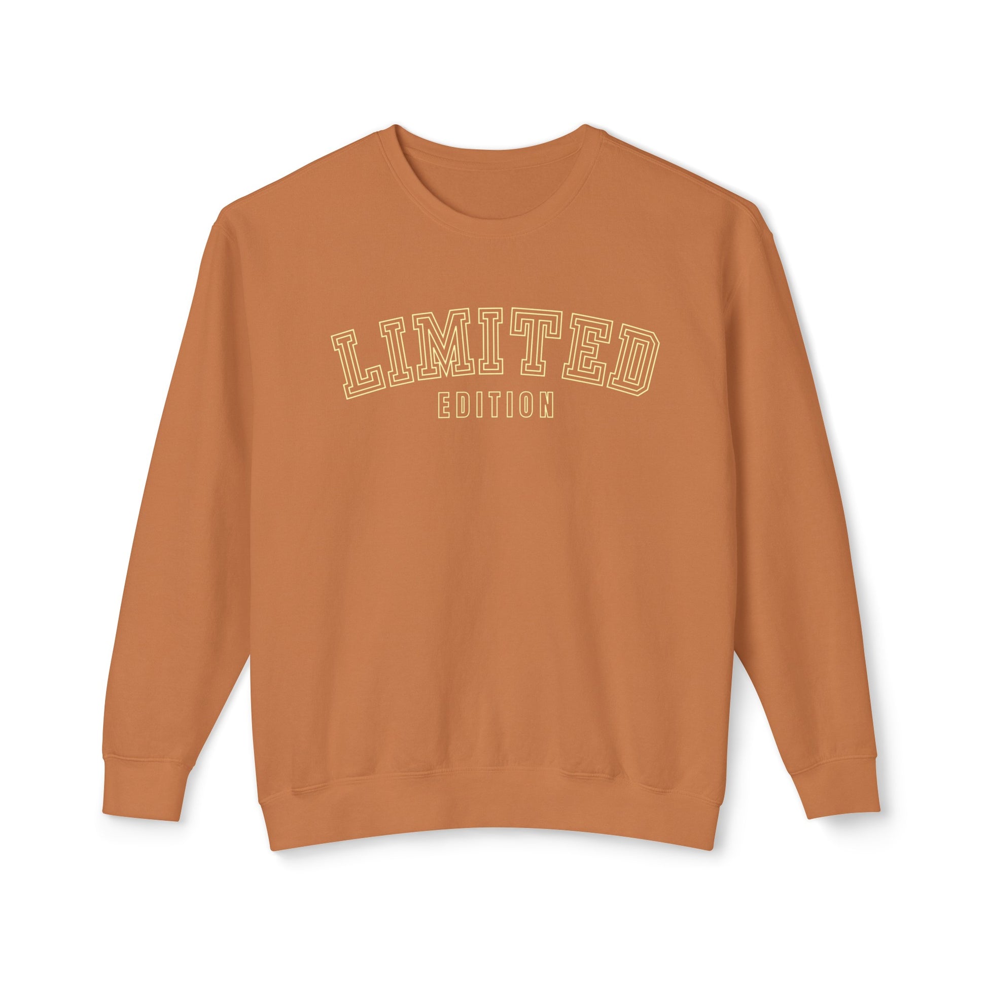 Eddy and Rita Women's Comfort Colors Lightweight Sweatshirt - "Limited Edition" Exclusive Graphic Pullover