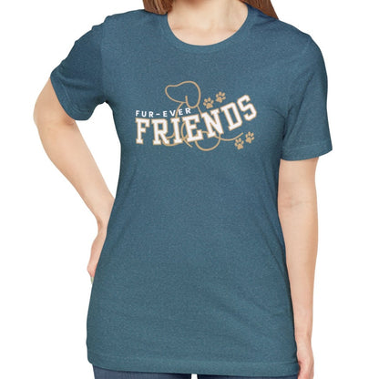 Forever Friends Women's Bella Canvas T-Shirt - Eddy and Rita