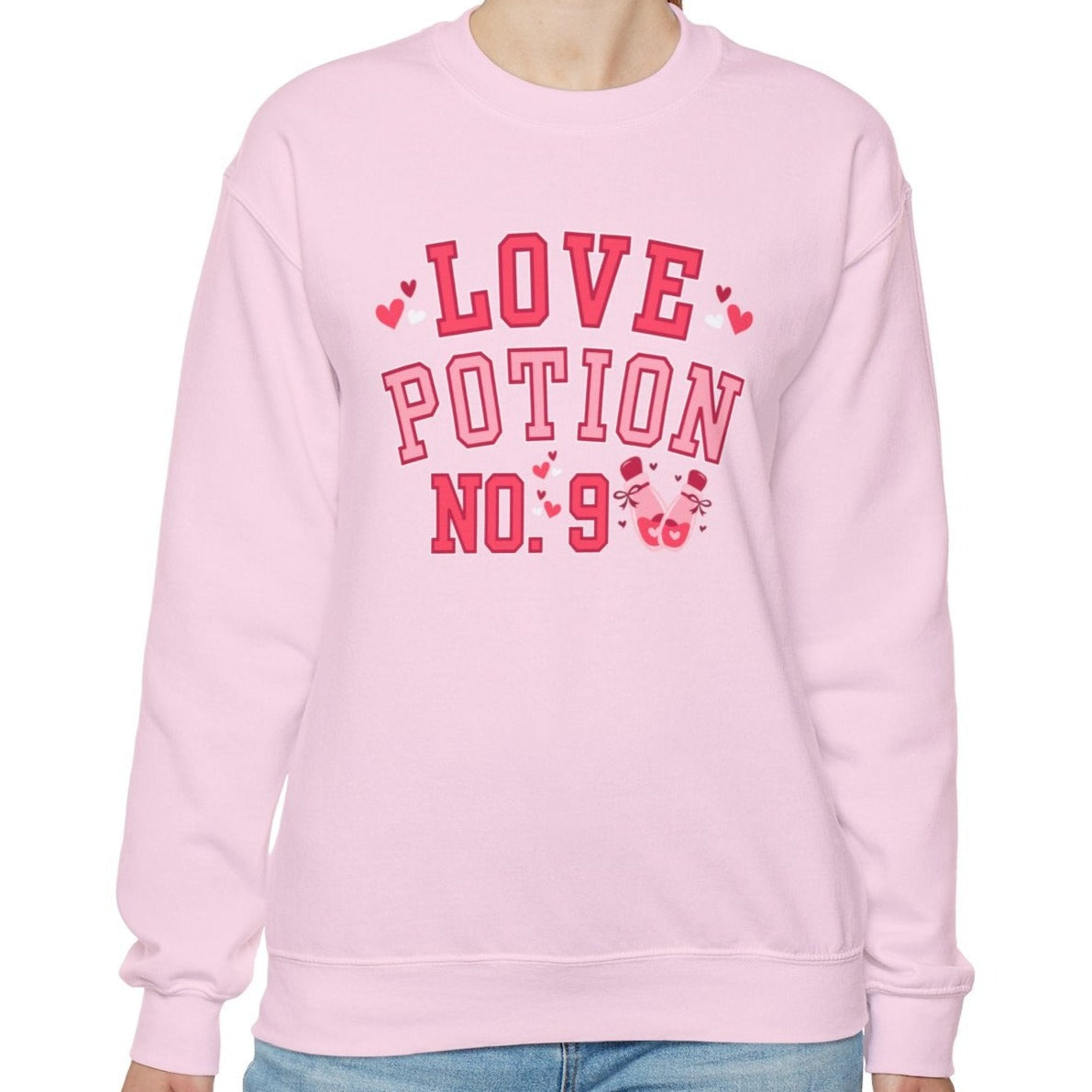 Love Potion No. 9 Chic Women's Sweatshirt - Cozy Comfort with a Touch of Magic - Eddy and Rita