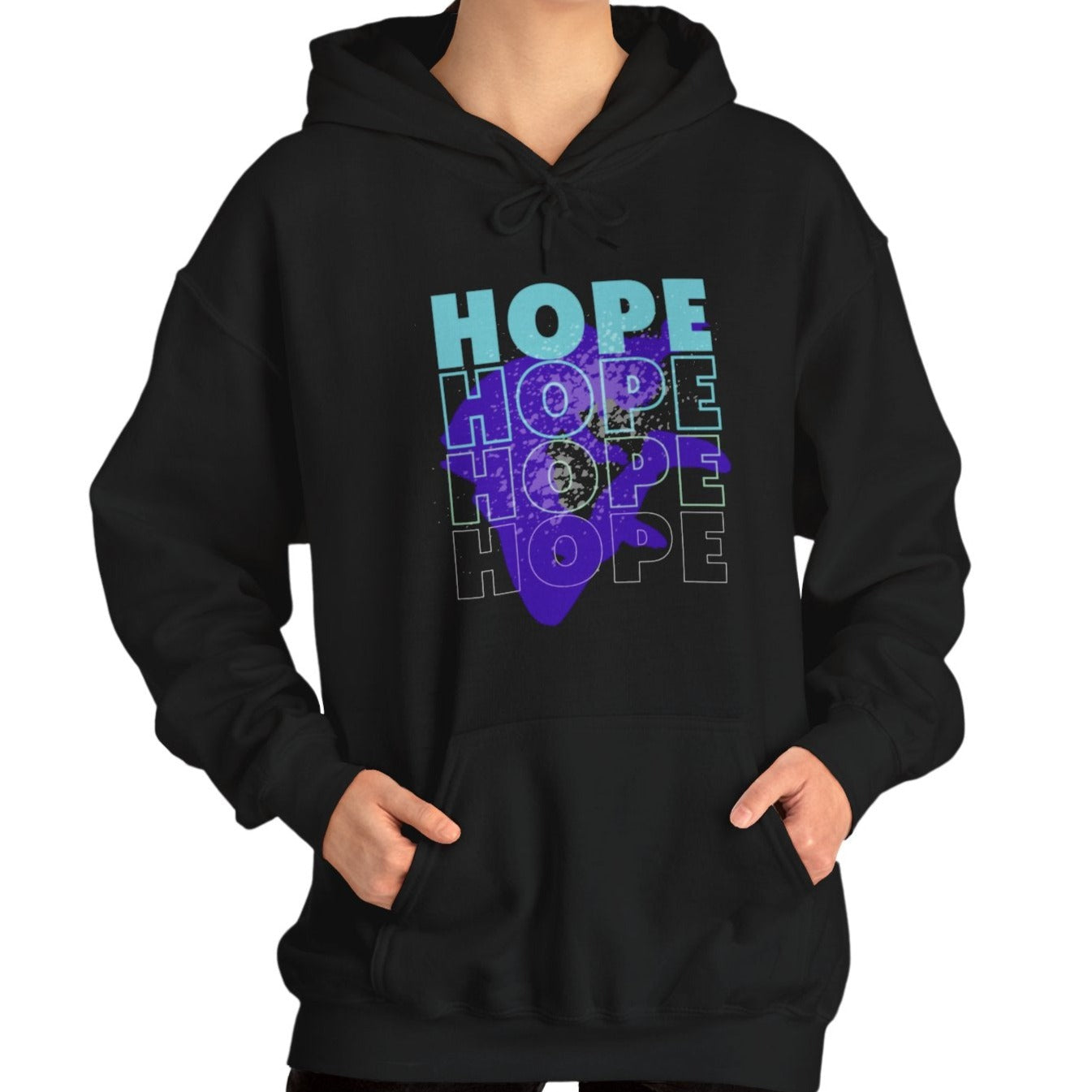 Triple Hope Elegance: Women's Hoodie for Inspirational Style - Eddy and Rita