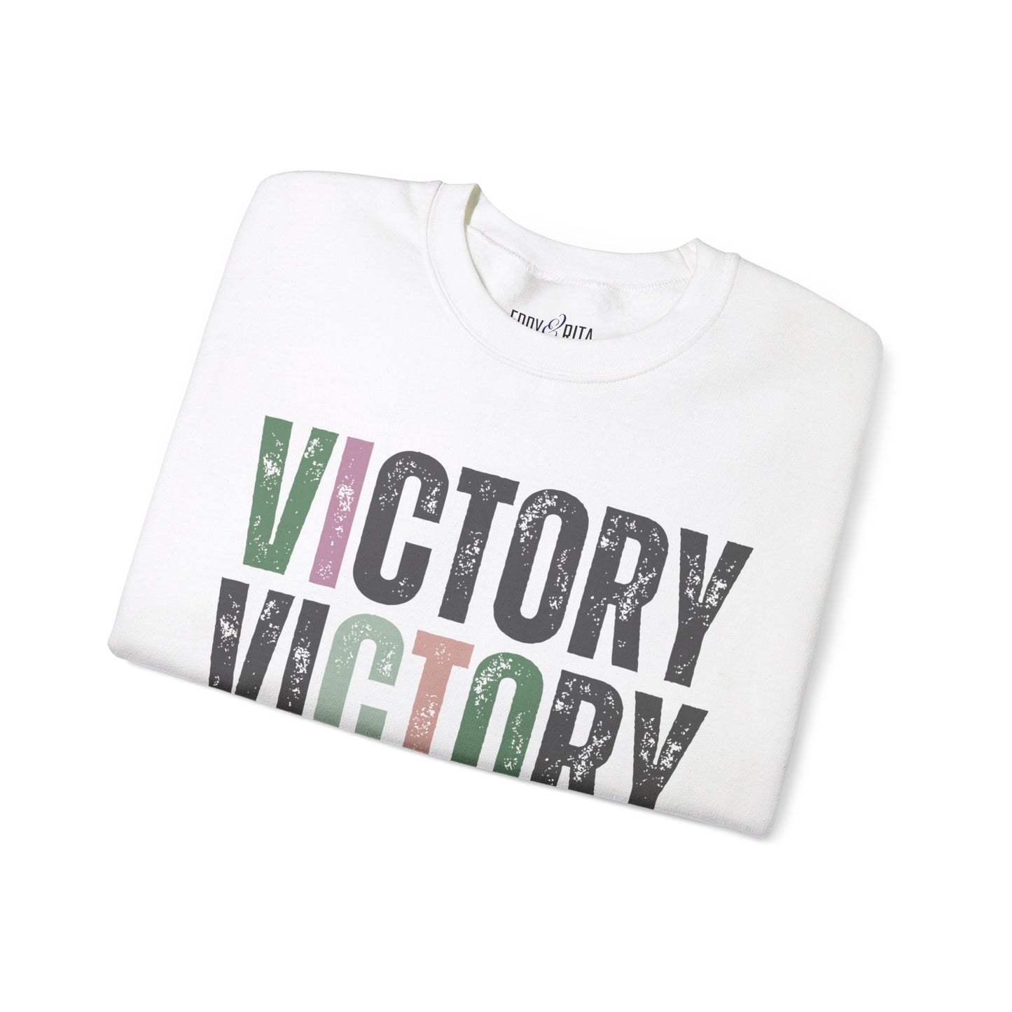 Victory Vibes Women's Comfort Sweatshirt - Eddy and Rita