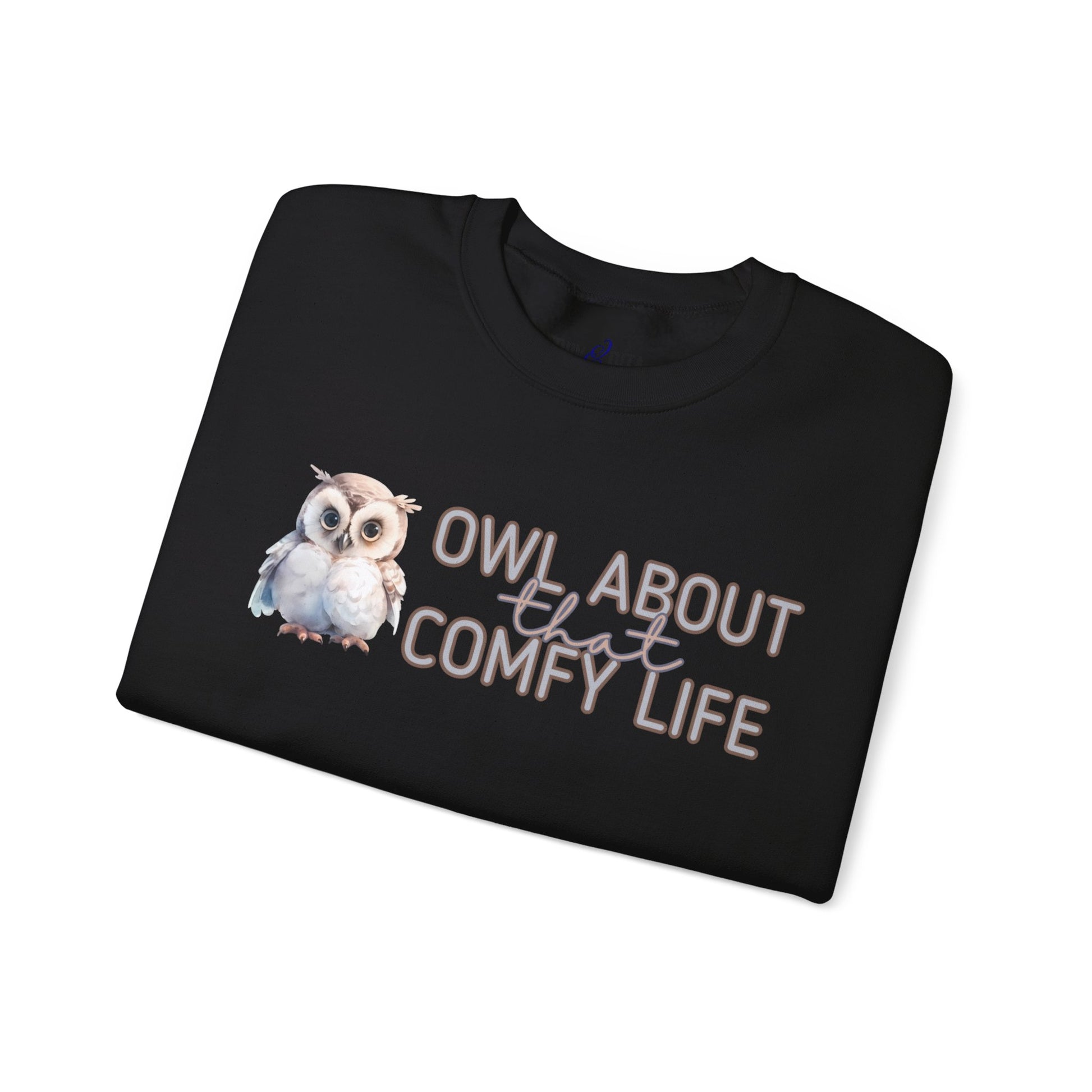 Comfy Life with Owls: 'Owl About That Comfy Life' Women's Sweatshirt - Eddy and Rita