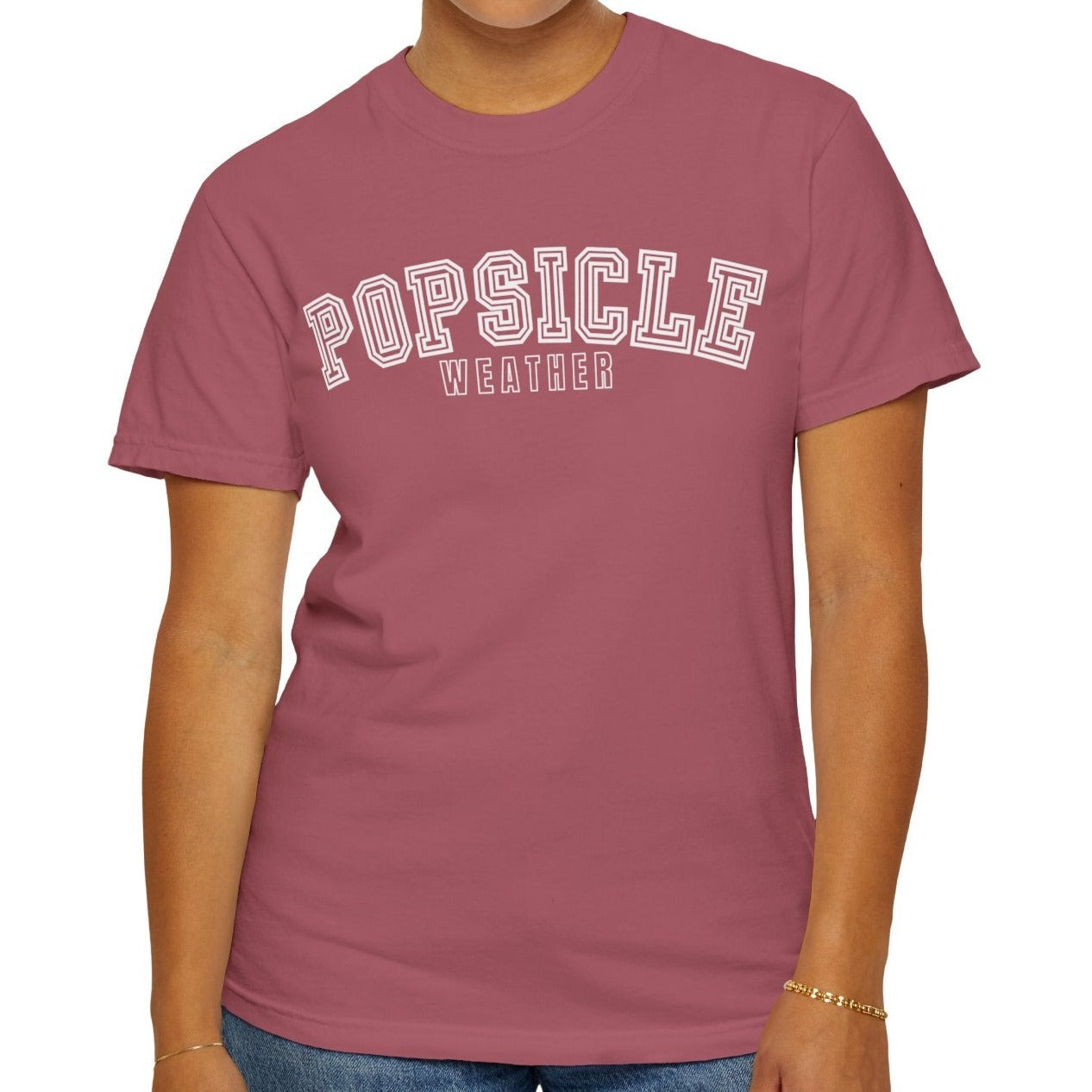 Popsicle Weather Women's Comfort Colors T-Shirt - Eddy and Rita