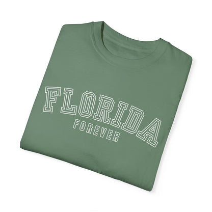 Eddy and Rita Women's Comfort Colors T-Shirt - "Florida Forever" Graphic Tee for Florida Lovers