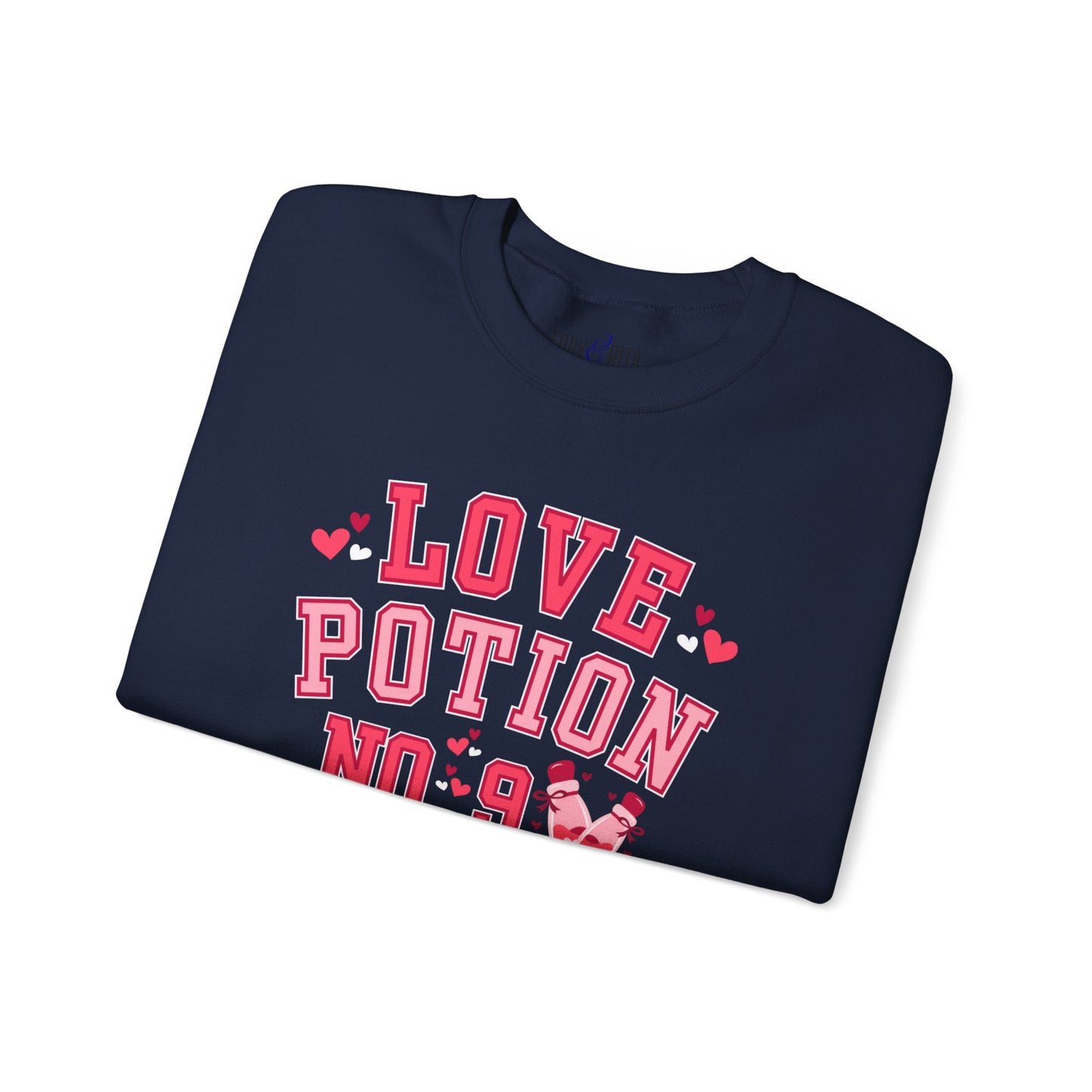 Love Potion No. 9 Chic Women's Sweatshirt - Cozy Comfort with a Touch of Magic - Eddy and Rita