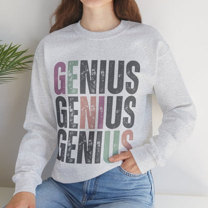 Trendy Genius Women's Sweatshirt - Eddy and Rita