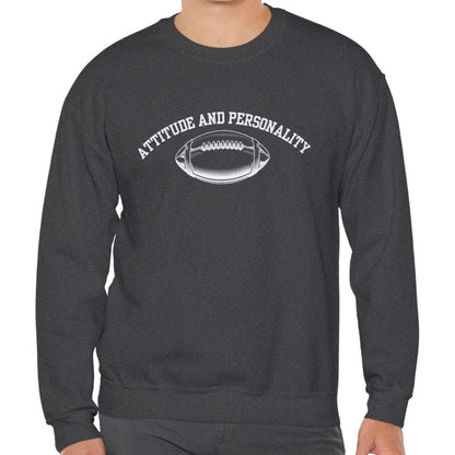 Attitude and Personality Men's Sweatshirt: Define Your Style with Confident Comfort - Eddy and Rita