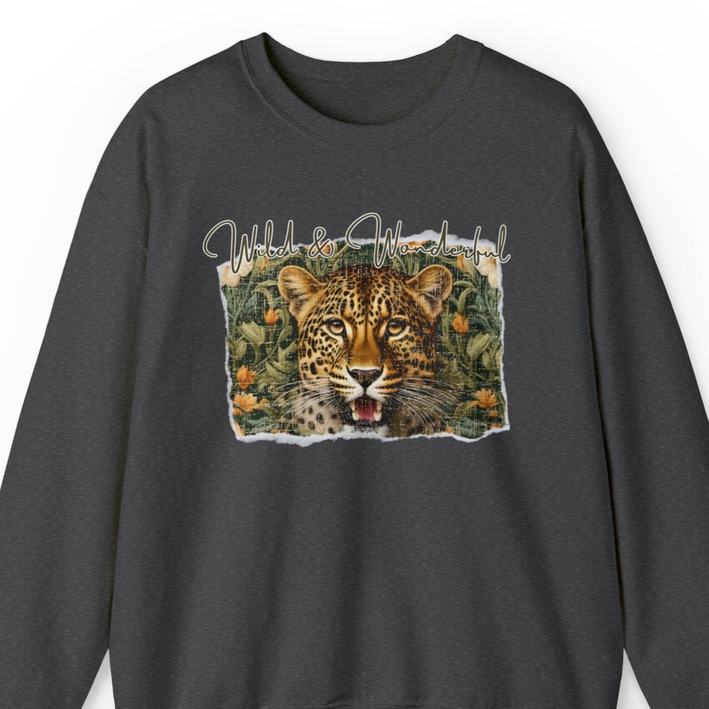 Wild and Wonderful Cheetah Women's Sweatshirt - Eddy and Rita