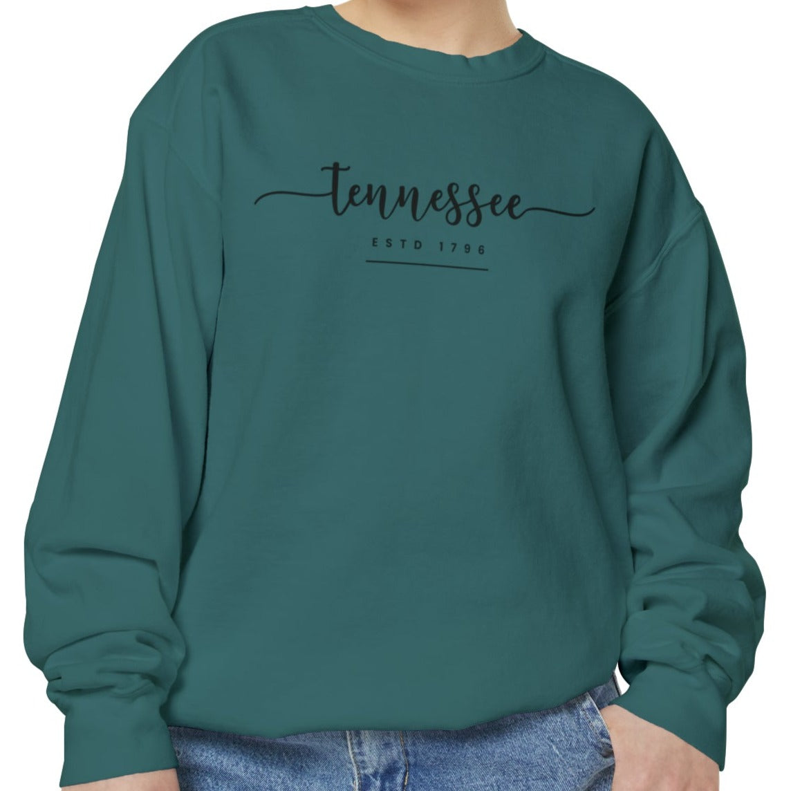 Tennessee Pride Cozy Comfort Colors Women's Sweatshirt - Eddy and Rita