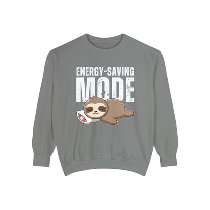 Energy-Saving Mode Comfort Colors Sweatshirt - Eddy and Rita