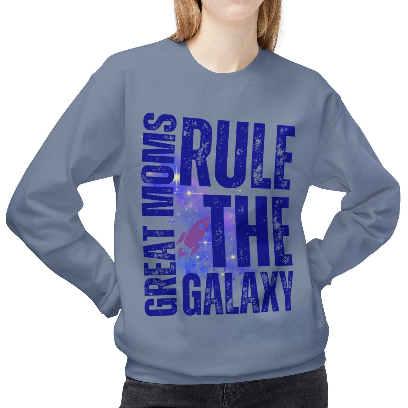 Galactic Mom Midweight Fleece Sweatshirt - Eddy and Rita