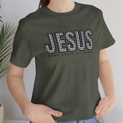 Jesus Name Above All Names Women's Bella Canvas Tee - Inspirational Comfort - Eddy and Rita