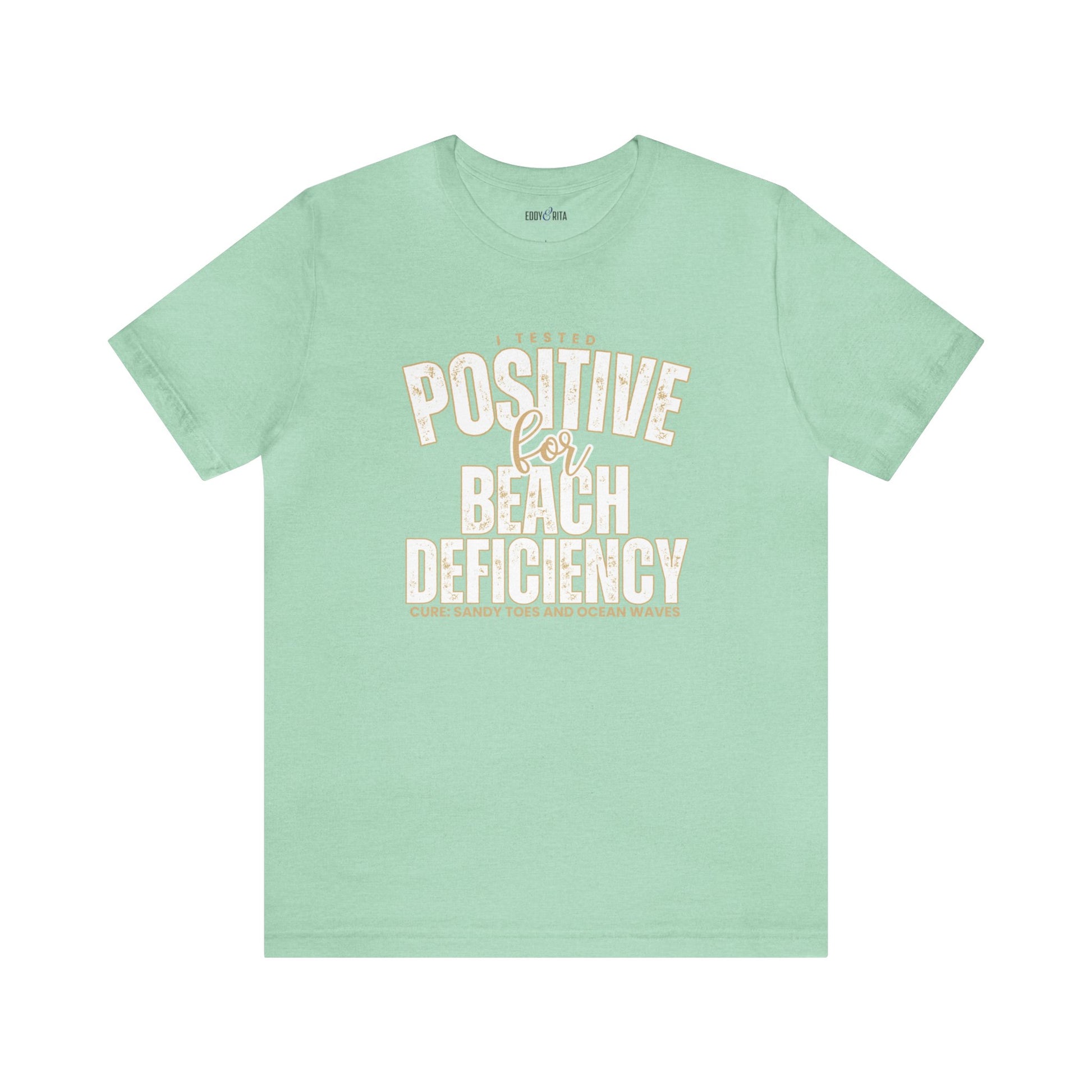 Women's "Beach Deficiency" Bella Canvas T-Shirt - Eddy and Rita