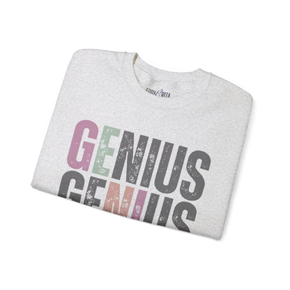 Trendy Genius Women's Sweatshirt - Eddy and Rita