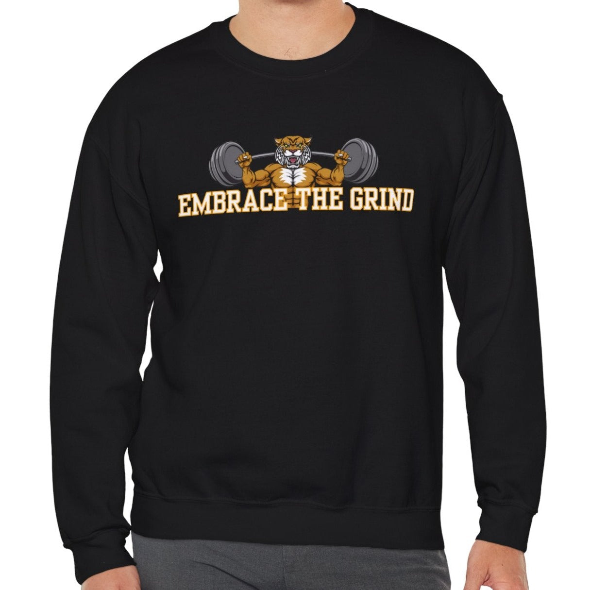 Embrace the Grind Men's Sweatshirt: Elevate Your Style with Determined Comfort - Eddy and Rita