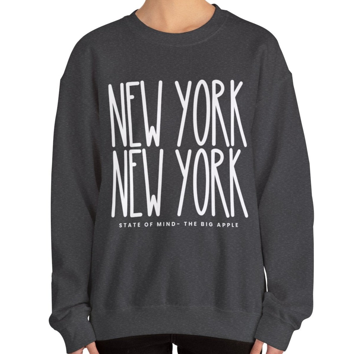 New York New York Chic: Women's Sweatshirt for Urban Style and Cozy Comfort - Eddy and Rita