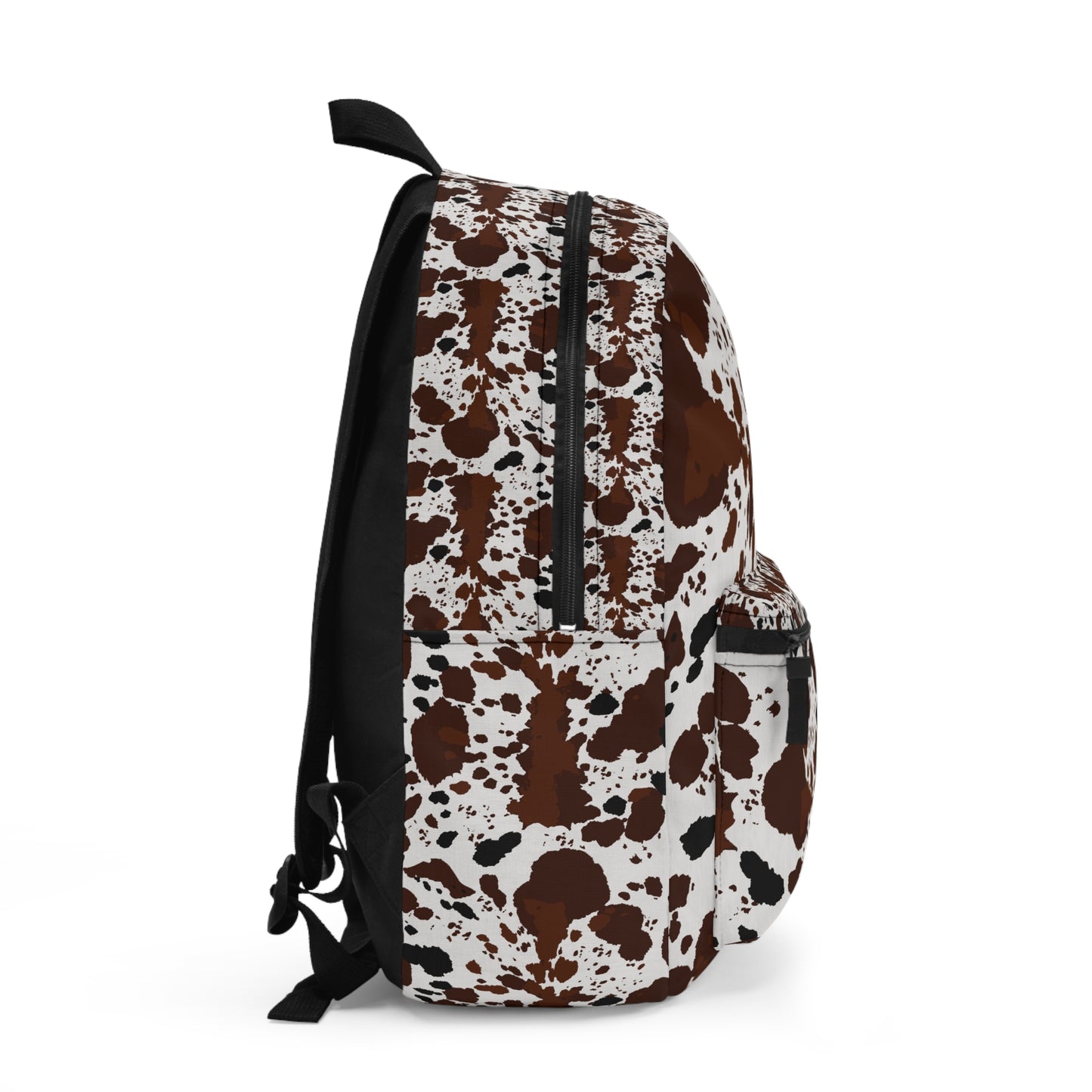 Christmas Backpack – Stylish Cow Print Design | Trendy and Festive Holiday Bag for All Your Essentials