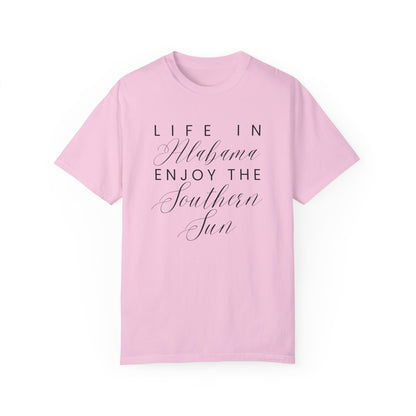 Life in Alabama Women's Comfort Colors T-Shirt - Eddy and Rita