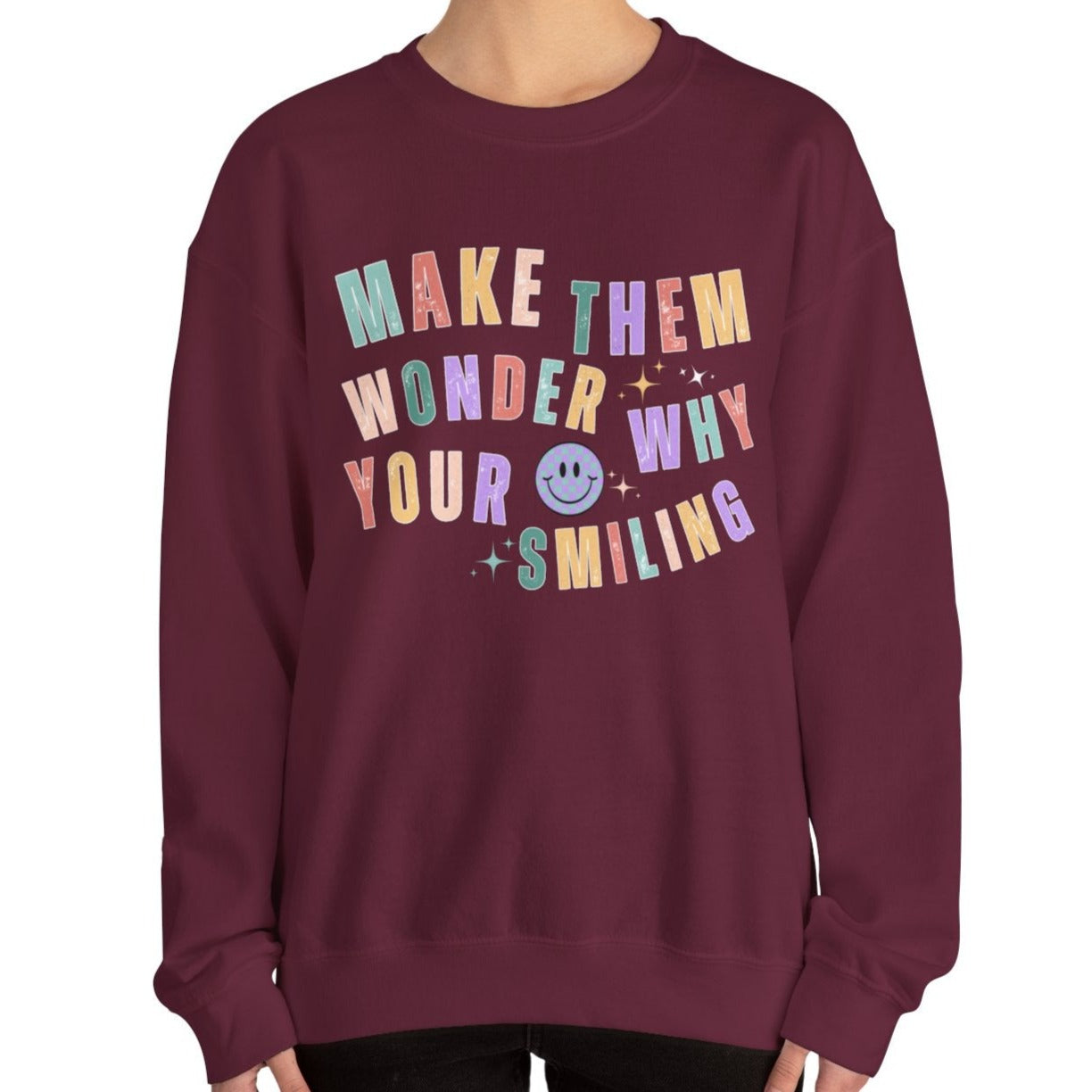 Make Them Wonder: Women's Empowerment Sweatshirt for Intriguing Style - Eddy and Rita