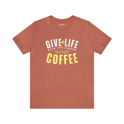 Give Life Back the Lemons Women's Bella Canvas T-Shirt - Eddy and Rita