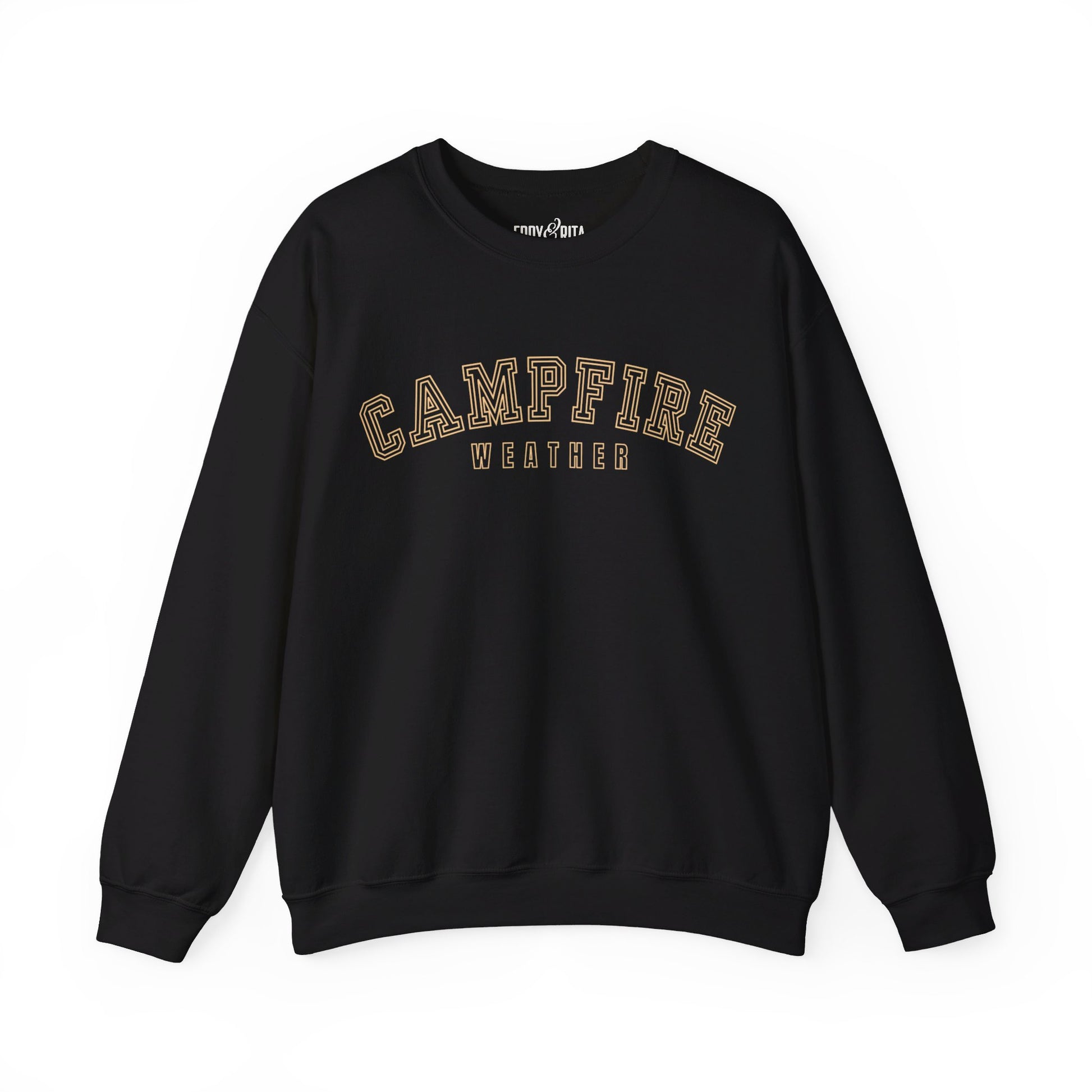 Women's Heavy Blend Sweatshirt – "Campfire Weather" Cozy Graphic Sweatshirt