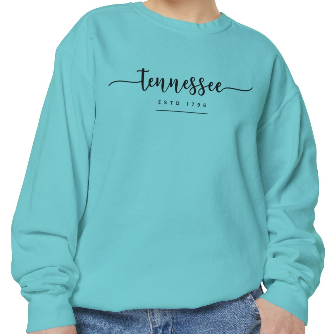 Tennessee Pride Cozy Comfort Colors Women's Sweatshirt - Eddy and Rita