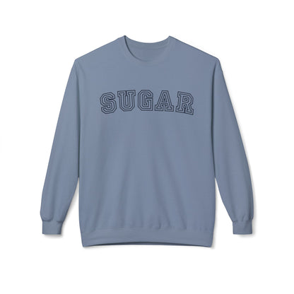 Women's Midweight Sweatshirt - "Sugar" Graphic Pullover