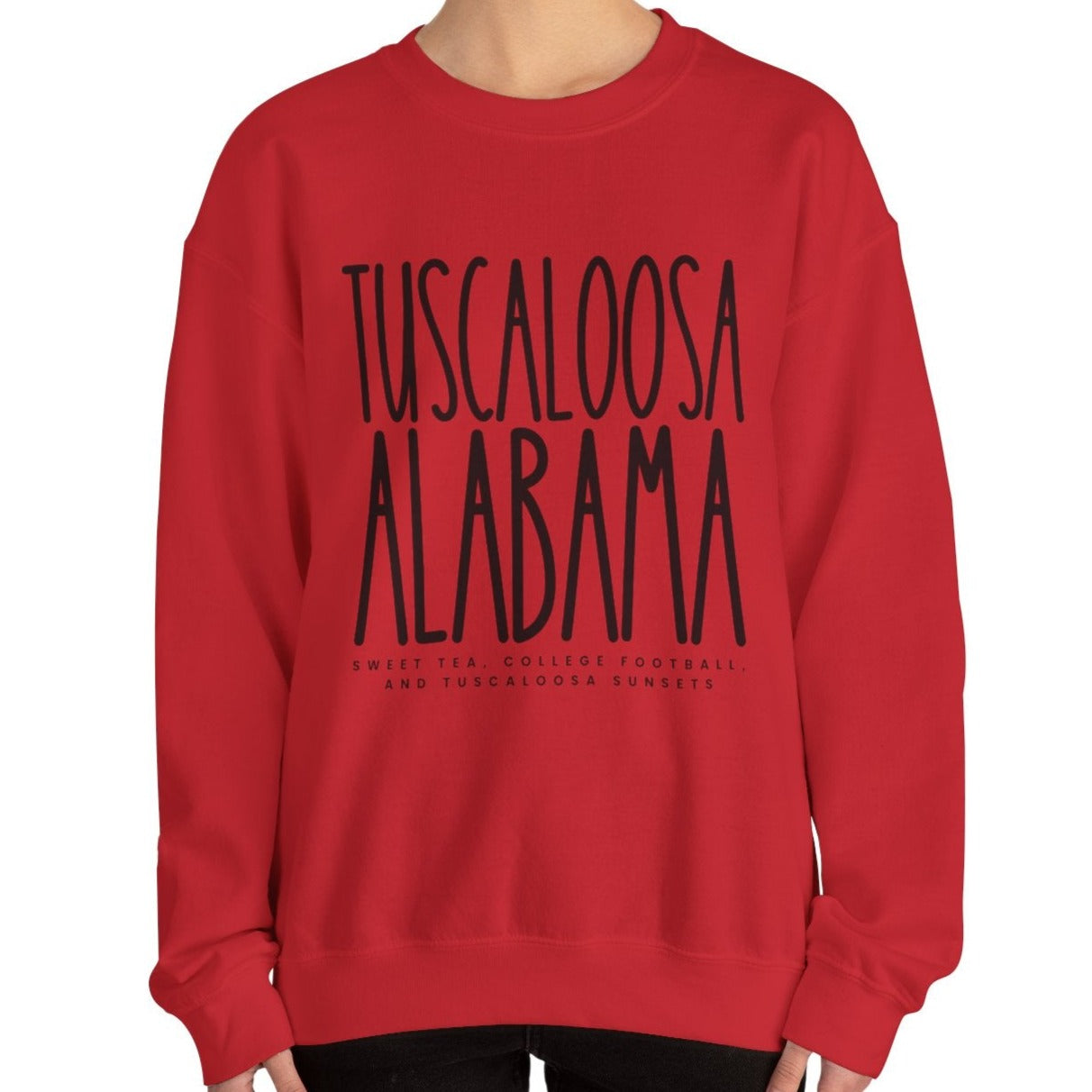 Tuscaloosa Alabama Women's Sweatshirt: Cozy Comfort with Hometown Pride - Eddy and Rita