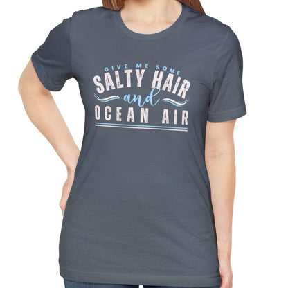 Salty Hair and Ocean Air Women's Bella Canvas T-Shirt