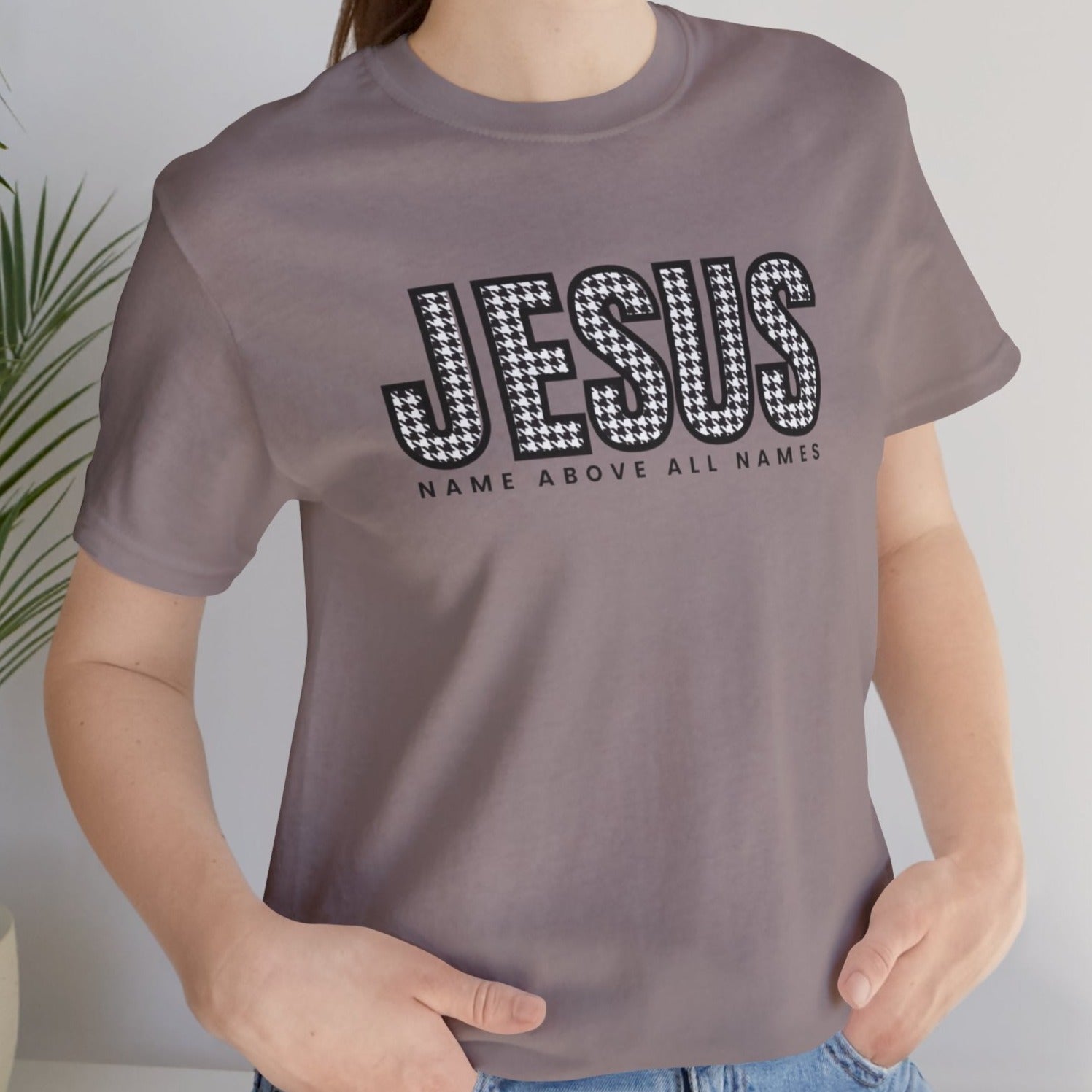 Jesus Name Above All Names Women's Bella Canvas Tee - Inspirational Comfort - Eddy and Rita