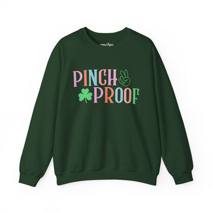 Pinch Proof Unisex Crewneck Sweatshirt - Perfect for St. Patrick's Day Celebrations