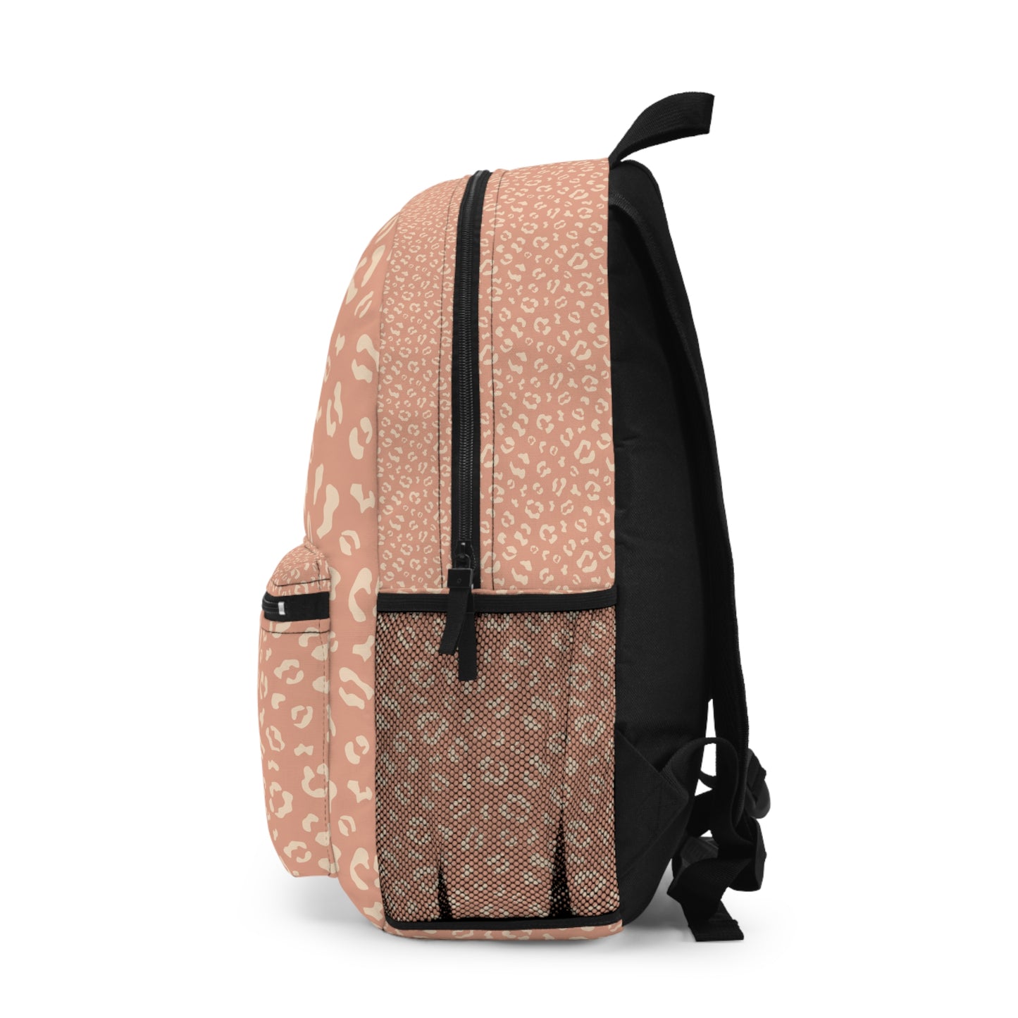 Eddy and Rita Women's Blush Pink Leopard Spots Backpack - Premium Designer Bag